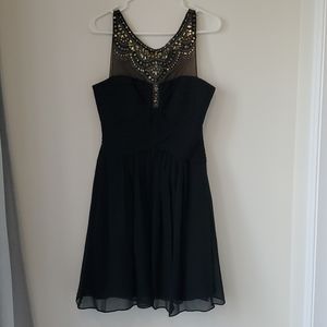 BCBG Beaded Neck Dress